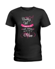 Daddy's Girl I Used To Be His Angle Now He's Mine Ladies T-Shirt tile
