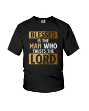 Blessed Is The Man Who Trusts The Lord Youth T-Shirt tile