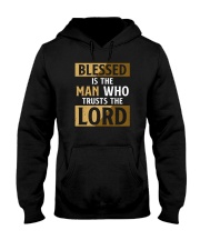 Blessed Is The Man Who Trusts The Lord Hooded Sweatshirt tile
