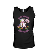Unicorns Are Vegan Unisex Tank tile