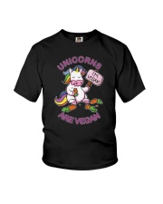 Unicorns Are Vegan Youth T-Shirt tile