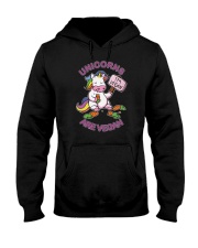 Unicorns Are Vegan Hooded Sweatshirt tile