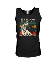 Let's Eat Kids Punctuation Saves Lives Unisex Tank tile