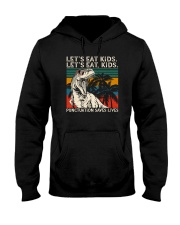 Let's Eat Kids Punctuation Saves Lives Hooded Sweatshirt tile