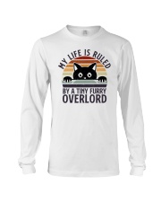 My Life Is Ruled By A Tiny Furry Overlord Long Sleeve Tee tile