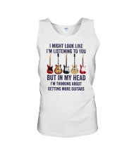 I Might Look Like I'm Listening To You Guitars Unisex Tank tile