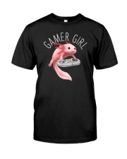 Gamer Girl Axolotl Classic T-Shirt front