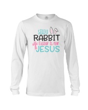 Silly Rabbit Easter Is For Jesus Long Sleeve Tee tile