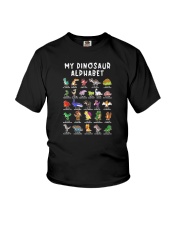 My Dinosaur Alphabet Youth T-Shirt front