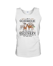 I Am A Goataholic On The Road To Recovery Unisex Tank tile