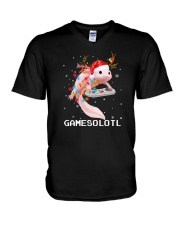 Gamesolotls V-Neck T-Shirt tile