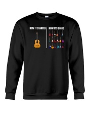 Guitars Crewneck Sweatshirt tile