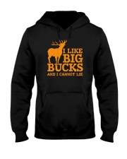 I Like Big Bucks And I Cannot Lie Hooded Sweatshirt tile
