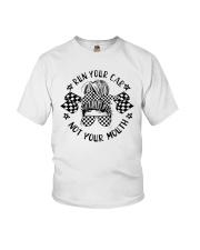 Run Your Car Not Your Mouth Youth T-Shirt tile