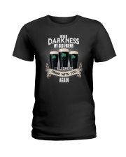 Hello Darkness My Old Friend Beer Ladies T-Shirt tile