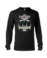Hello Darkness My Old Friend Beer Long Sleeve Tee tile
