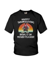 Happy Thanksgiving Mother Plucker Youth T-Shirt tile
