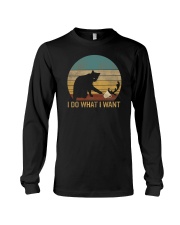 I Do What I Want Cat Long Sleeve Tee tile