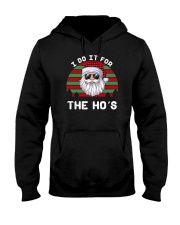 I Do It For The Ho's Santa Hooded Sweatshirt tile