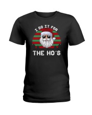 I Do It For The Ho's Santa Ladies T-Shirt tile