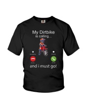 My Dirtbike Is Calling Youth T-Shirt front