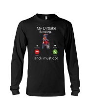 My Dirtbike Is Calling Long Sleeve Tee tile