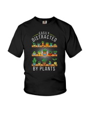 Easily Distracted By Plants Youth T-Shirt tile