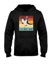 I Do What I Want Cat Hooded Sweatshirt tile