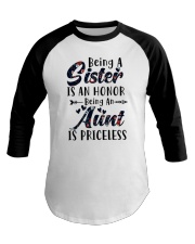 Being A Sister Is An Honor Baseball Tee tile