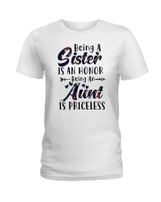Being A Sister Is An Honor Ladies T-Shirt tile