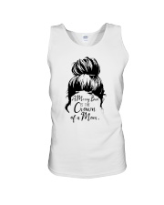 A Messy Bun Is The Crown Of a Mom Unisex Tank tile