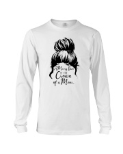 A Messy Bun Is The Crown Of a Mom Long Sleeve Tee tile