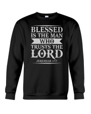 Blessed Is The Man Who Trusts The Lord Crewneck Sweatshirt tile