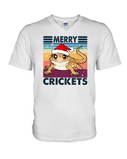 Merry Crickets V-Neck T-Shirt tile