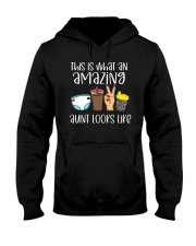 This Is What An Amazing Aunt Looks Like Hooded Sweatshirt tile