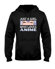 Just A Girl Who Loves Anime Hooded Sweatshirt tile
