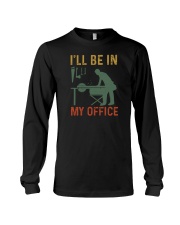 I'll Be In My Office Woodworking Long Sleeve Tee tile