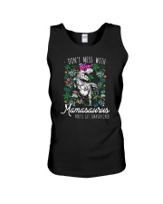 Don't Mess With Mamasaurus Unisex Tank tile
