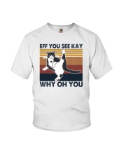 Eff You See Kay Cat Youth T-Shirt tile