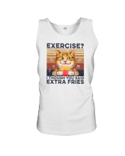Exercise I Thought You Said Extra Fried Unisex Tank tile