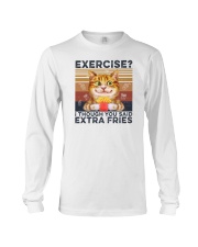 Exercise I Thought You Said Extra Fried Long Sleeve Tee tile