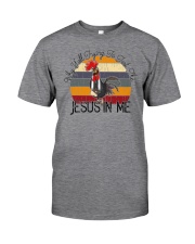 Why Y'all Trying To Test The Jesus In Me Classic T-Shirt front
