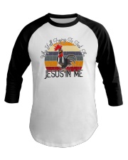 Why Y'all Trying To Test The Jesus In Me Baseball Tee tile
