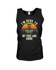 I'm Here To Hit Tree And Curse Unisex Tank tile