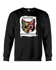 Ch Ch Ch Meow Meow Meow Cat Crewneck Sweatshirt tile