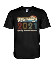 Retired 2021 Vintage V-Neck T-Shirt tile