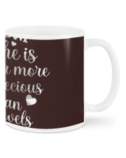 Mom She Is Far More Precious Than Jewels Mugs tile