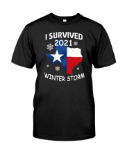 I Survived 2021 Winter Storm Classic T-Shirt front