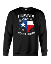 I Survived 2021 Winter Storm Crewneck Sweatshirt tile