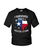 I Survived 2021 Winter Storm Youth T-Shirt tile